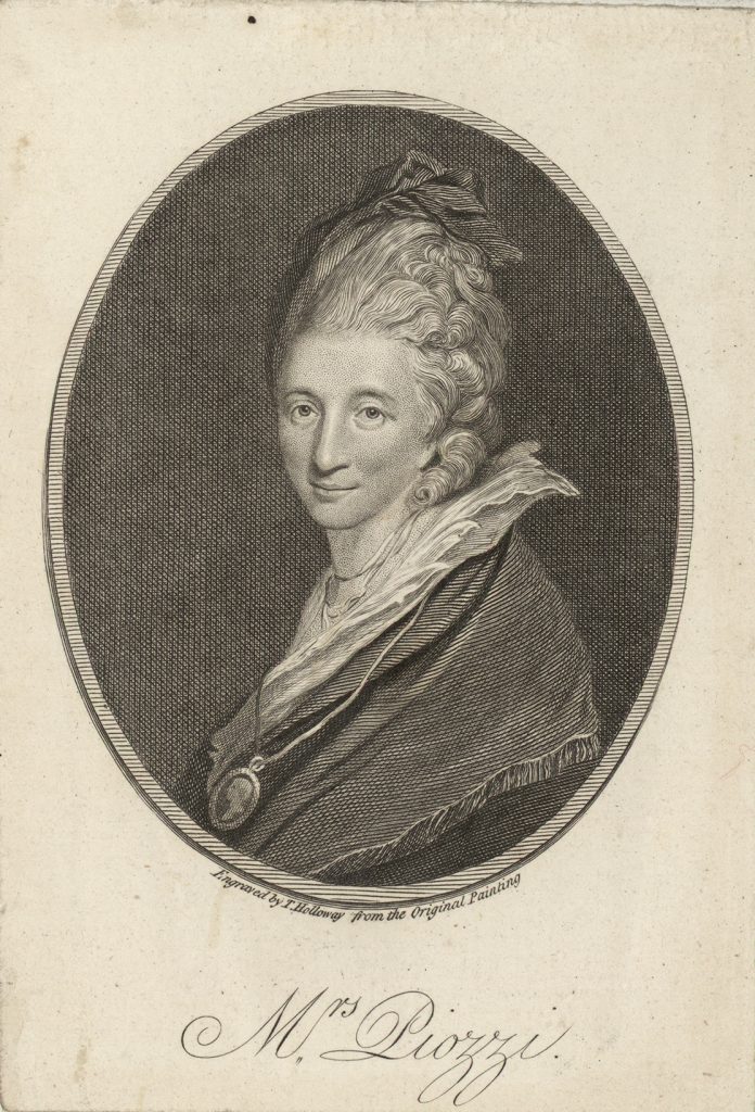Mrs Piozzi by Sir Joshua Reynolds