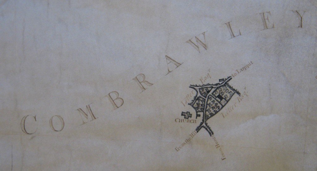 Plan of Combrawley, 1783