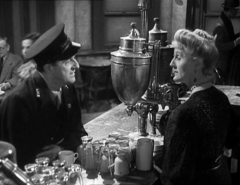 Joyce Carey and Stanley Holloway in Brief Encounter, 1945