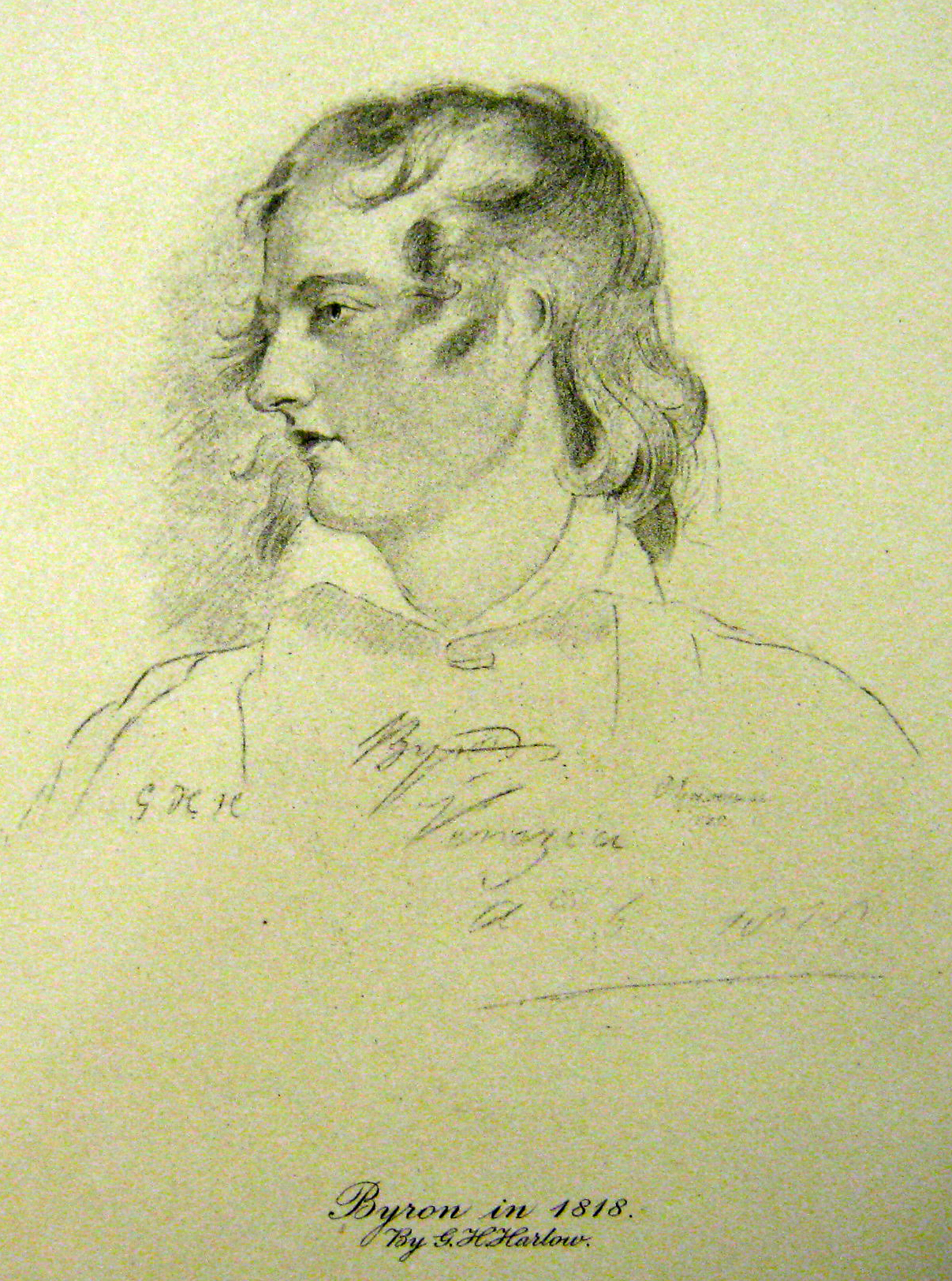 Lord Byron, 1818