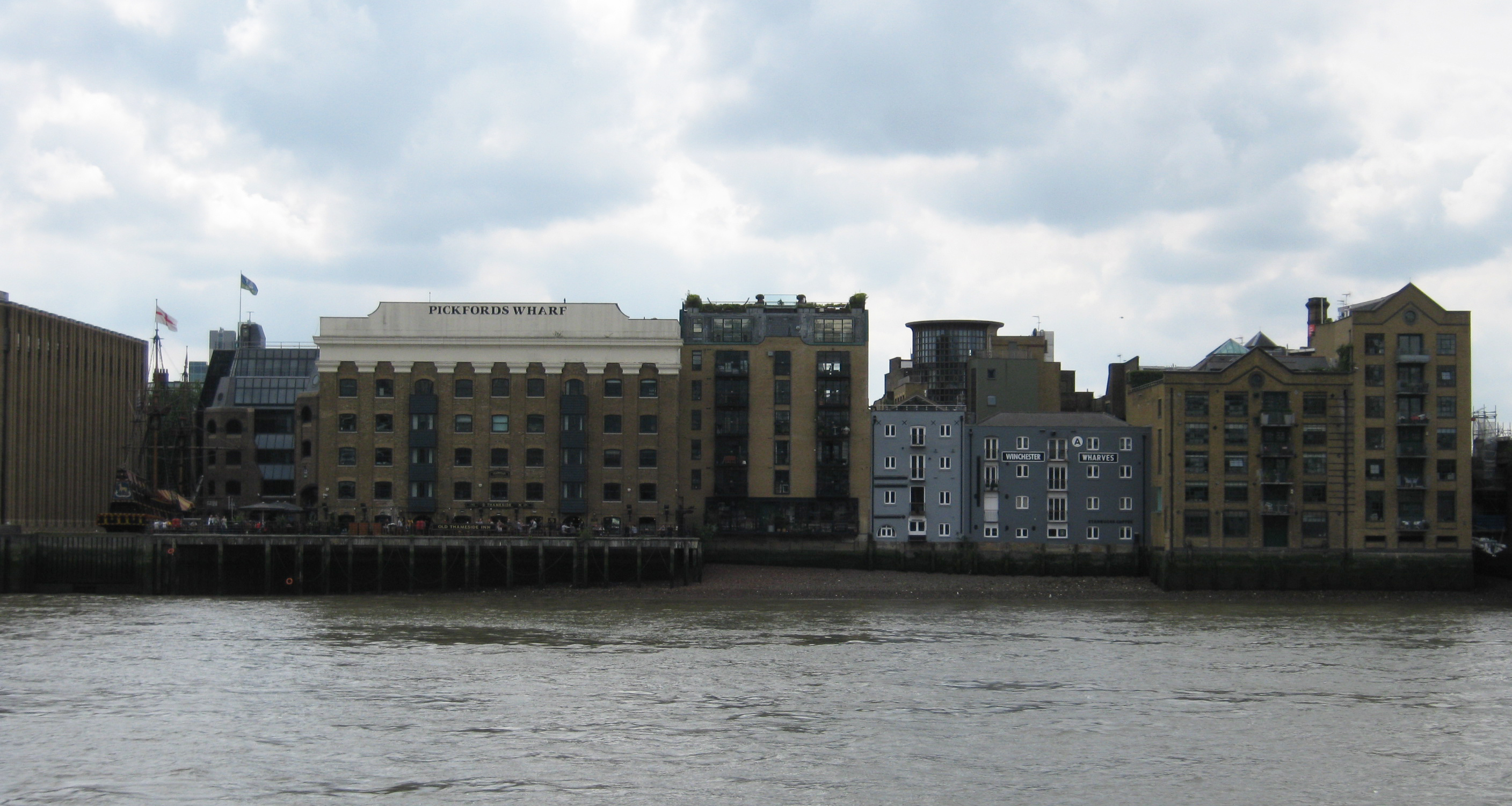 Horseshoe Wharf from riverside